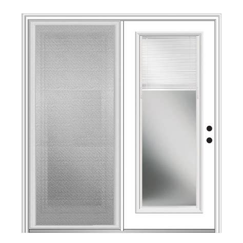 64 x 80 patio door lowe - Shop MMI DOOR Internal Mini Blinds 64-in x 80-in Tempered Blinds Between The Glass Primed Fiberglass Right-Hand Inswing Center-hinged Patio Door Screen Includedundefined at Lowe's.com. MMI DOOR fiberglass patio doors are built to last and can add substantial curb appeal to your home. This fiberglass smooth front door unit comes with our 